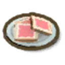 Jam Toast Plate